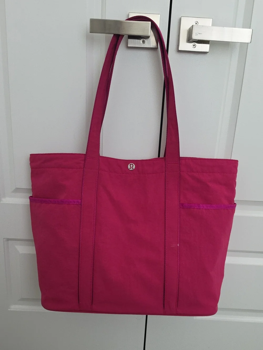 Pink Lululemon Tote Bag